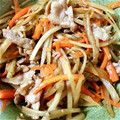 小蜜柑's cooksnap of when they made 牛蒡と人参と豚肉の炒め煮.