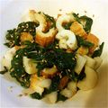 ☆かちこ☆'s cooksnap of when they made 簡単☆小松菜とちくわのおひたし.