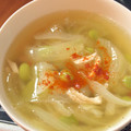 オレンジライム's cooksnap of when they made 鶏ささみのスープ.