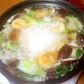 loveちび's cooksnap of when they made とり団子の焼き餅入りみぞれ鍋♡.