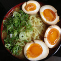 チビぴんく☆'s cooksnap of when they made とろ〜り半熟煮卵.