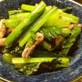 あんべみ's cooksnap of when they made ちょっと待った！小松菜とイカのワタ炒め.