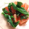 シメジ's cooksnap of when they made トマトとバジルのサラダ（前菜風）.