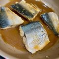 yu🐓's cooksnap of when they made さばのみそ煮⭐︎給食メニュー.