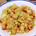 pikanch's cooksnap of when they made ウインナーとじゃがいものジャーマン炒飯.
