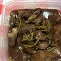 南京町's cooksnap of when they made 鶏レバーの生姜煮.
