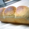 道化師毒猿's cooksnap of when they made 我が家の簡単食パン.