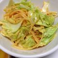 muumi☆'s cooksnap of when they made キャベツとガーリックのピリ辛マヨパスタ.
