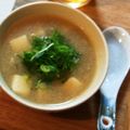cobopad's cooksnap of when they made 蓮根とお豆腐＊ぽかぽかスープ.