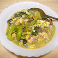 ttt1974's cooksnap of when they made 小松菜の挽き肉炒め☆.