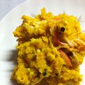 sach!e's cooksnap of when they made かぼちゃとさつまいものかにかまサラダ。.