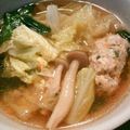shihorockn's cooksnap of when they made 白菜と肉団子のあったかスープ♪.