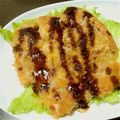 kumimin10's cooksnap of when they made 子供が喜ぶ　チーズサンドとんかつ.