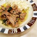 myco1's cooksnap of when they made ☆簡単豚肉の生クリームと青じそソテー☆.
