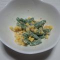 びびびっちゃん's cooksnap of when they made １分で出来る！？いんげんのマヨゴマ.