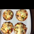 田舎Dog's cooksnap of when they made 簡単！餃子の皮 de かわいいミニピザ♪.