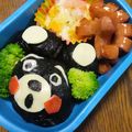ハピネス101's cooksnap of when they made キャラ弁　ふなっしー♪withくまもん.