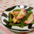赤い電話's cooksnap of when they made 蒲鉾とピーマンのおかか和え.