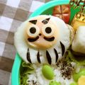 カリメロまま's cooksnap of when they made 縁起よく。目玉焼きでダルマ弁☆.