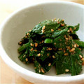 いちごみるく122's cooksnap of when they made しっかり味☆ほうれん草の胡麻和え.