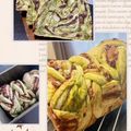 ♪Key♪'s cooksnap of when they made あん食パンHB生地粒あん抹茶三つ編みパン.