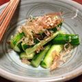 tm63's cooksnap of when they made 〜ラクうま〜キュウリのツナオイル和え.