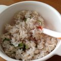 ariske's cooksnap of when they made 天かす大葉じゃこおにぎり.