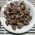 ぷにクロ's cooksnap of when they made 砂肝のガーリック炒め.