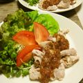 時花菜's cooksnap of when they made これ美味しい！お肉に梅ぇ～ドレッシング.