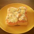 tsu_hrsk's cooksnap of when they made ブルーチーズと生ハムのトースト.