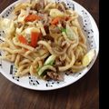 りりーまん's cooksnap of when they made シャキシャキ野菜のあんかけ焼きうどん.
