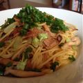 ＊サオり＊'s cooksnap of when they made いろいろキノコとベーコンの和風パスタ.
