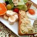 ルリナ's cooksnap of when they made 食物繊維が摂れるライ麦パンツナトースト♪.