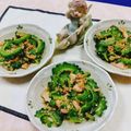 みっちゃん❇️68's cooksnap of when they made 🍀簡単🍀ゴーヤとツナのさっぱりサラダ.
