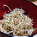 ptaks's cooksnap of when they made もやしの柚子胡椒和え♪.