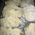 夢咲くママ's cooksnap of when they made 皮も簡単手作り♪もっちもち☆羽付き餃子.