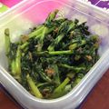 甘い水's cooksnap of when they made 大根の葉炒め♪.
