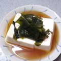 hiriaママ's cooksnap of when they made わかめ奴豆腐.