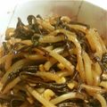 ここにな's cooksnap of when they made ★糸コンニャクとキクラゲのきんぴら★.