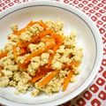 Haru Haru's cooksnap of when they made ゆっくり作る炒り豆腐.