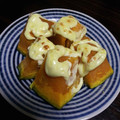 ちっちさん。's cooksnap of when they made かぼちゃのマヨチーズ焼き♪.