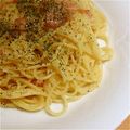 ルンルン1126's cooksnap of when they made 冷蔵庫にあるもので♪カルボナーラ♪.