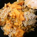 季節外れ's cooksnap of when they made かぼちゃ&豚挽肉の塩・バター煮♪.