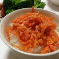 こいけもちこ's cooksnap of when they made にんじんの明太子炒め.