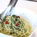 ayaci's cooksnap of when they made ジェノベーゼソース　～バジルの保存に～.