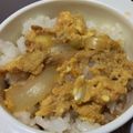 ーあおいー's cooksnap of when they made 簡単ヘルシー！シンプルな玉子丼　子供丼？.