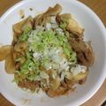 Jeria's cooksnap of when they made カブと豚肉★味噌炒め.