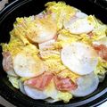 you1217's cooksnap of when they made めちゃ簡単！大根・白菜・ベーコンの重ね煮.