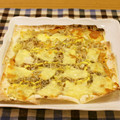 よがうさぎ's cooksnap of when they made ネギとシラスの明太マヨピザ.