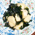 mikochang's cooksnap of when they made 生姜風味でさっぱり☆里芋とわかめの和え物.